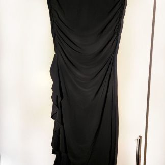Produktbild på en draperad kjol.